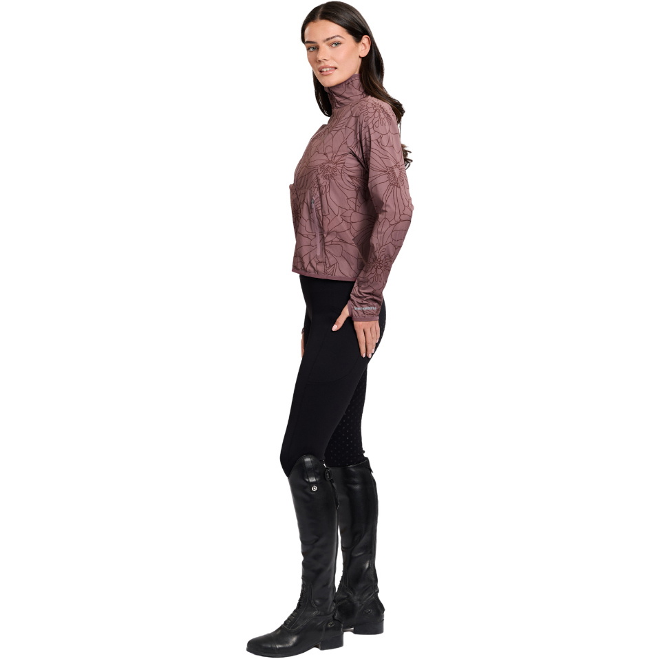 2026 Weatherbeeta Womens Lightweight UV Jacket 1028837022 - Mauve Wine / In Bloom